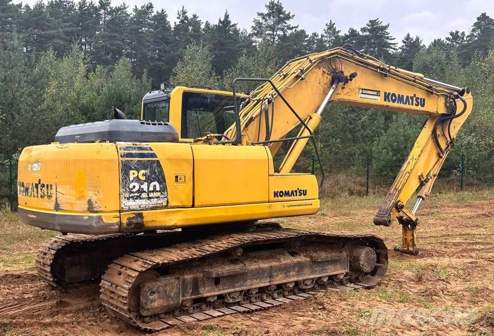 Komatsu PC 210 LC 履帶式 挖土機/掘鑿機/挖掘機