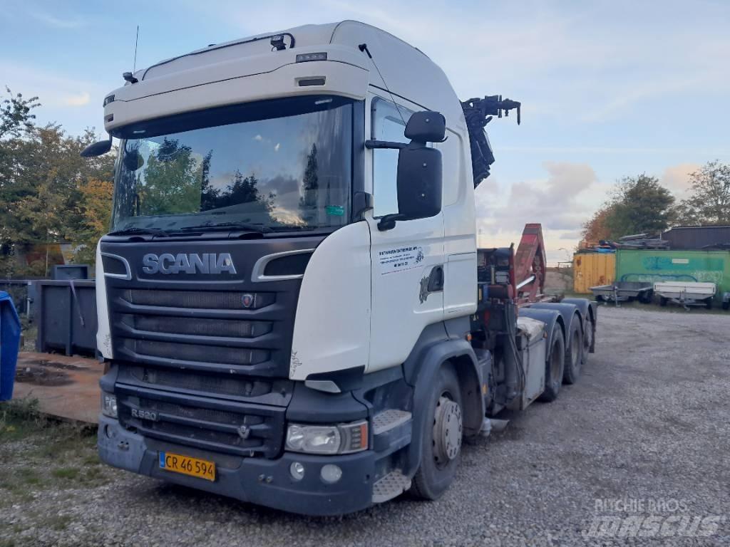 Scania R 520 起重機卡車