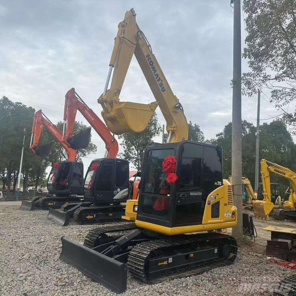Komatsu PC 70 小型挖土機/掘鑿機<7t(小型挖掘機)