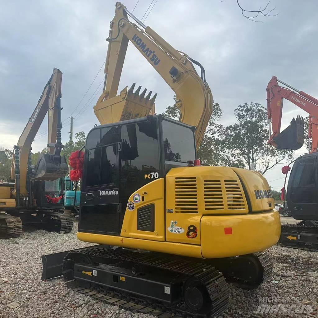 Komatsu PC 70 小型挖土機/掘鑿機<7t(小型挖掘機)