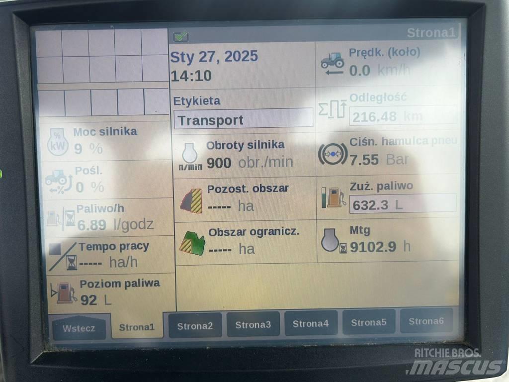 New Holland T 8.350 曳引機