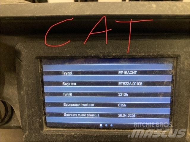 CAT EP 16 ACNT 電動堆高機