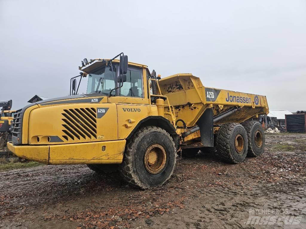 Volvo A25D / a30, a35 鉸接式起吊車