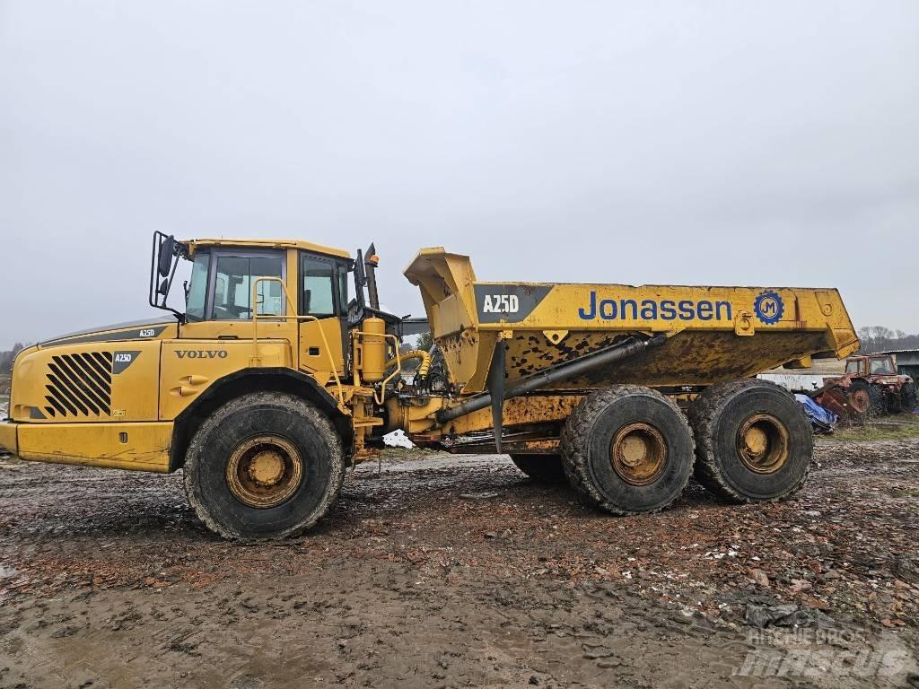 Volvo A25D / a30, a35 鉸接式起吊車