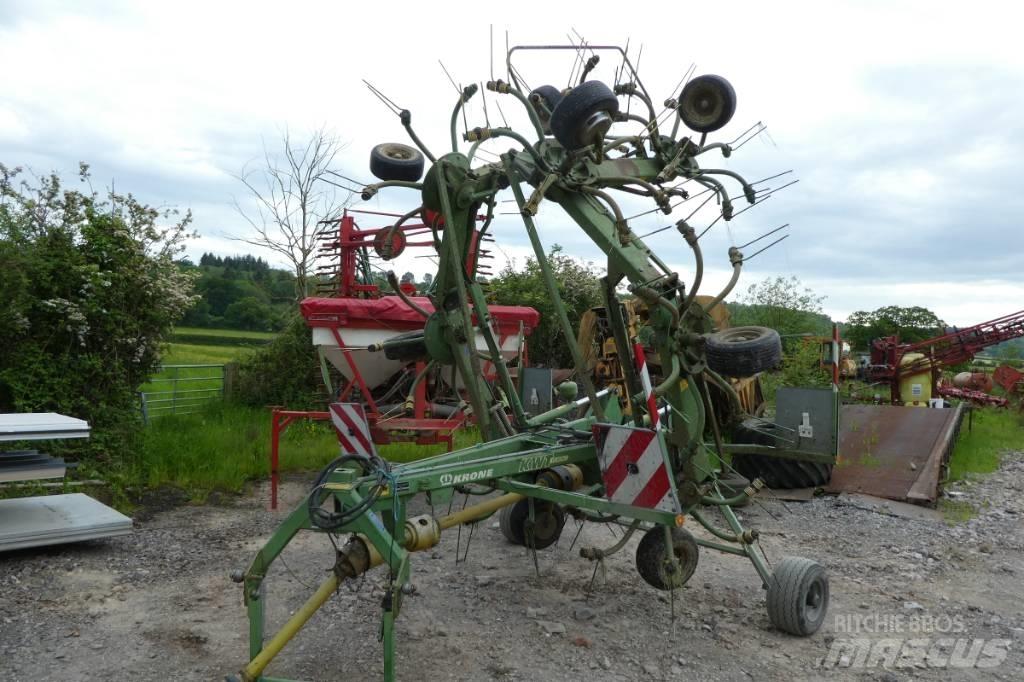 Krone KWT 10.50/8x7 耙與翻草機
