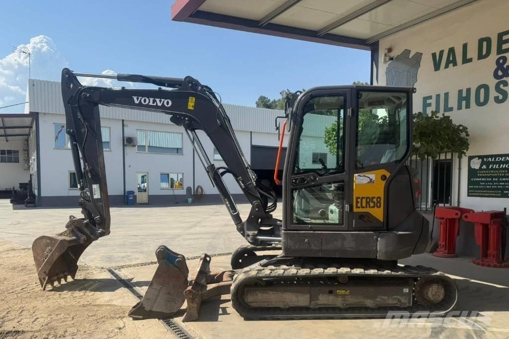 Volvo ECR 58 F 小型挖土機/掘鑿機<7t(小型挖掘機)