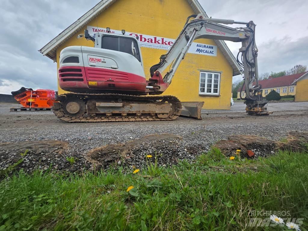 Takeuchi TB 290 中型挖土機/掘鑿機/挖掘機 7t-12t