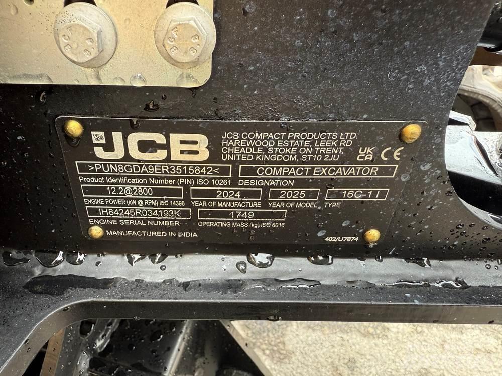 JCB 16C-1 小型挖土機/掘鑿機<7t(小型挖掘機)