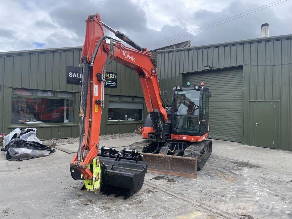 Kubota KX 080-4 中型挖土機/掘鑿機/挖掘機 7t-12t