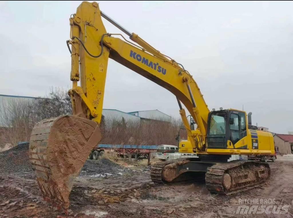 Komatsu pc500lc-10mo 水陸兩用挖掘機