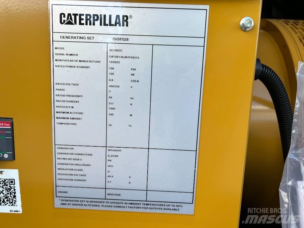 CAT DE 150 柴油發電機
