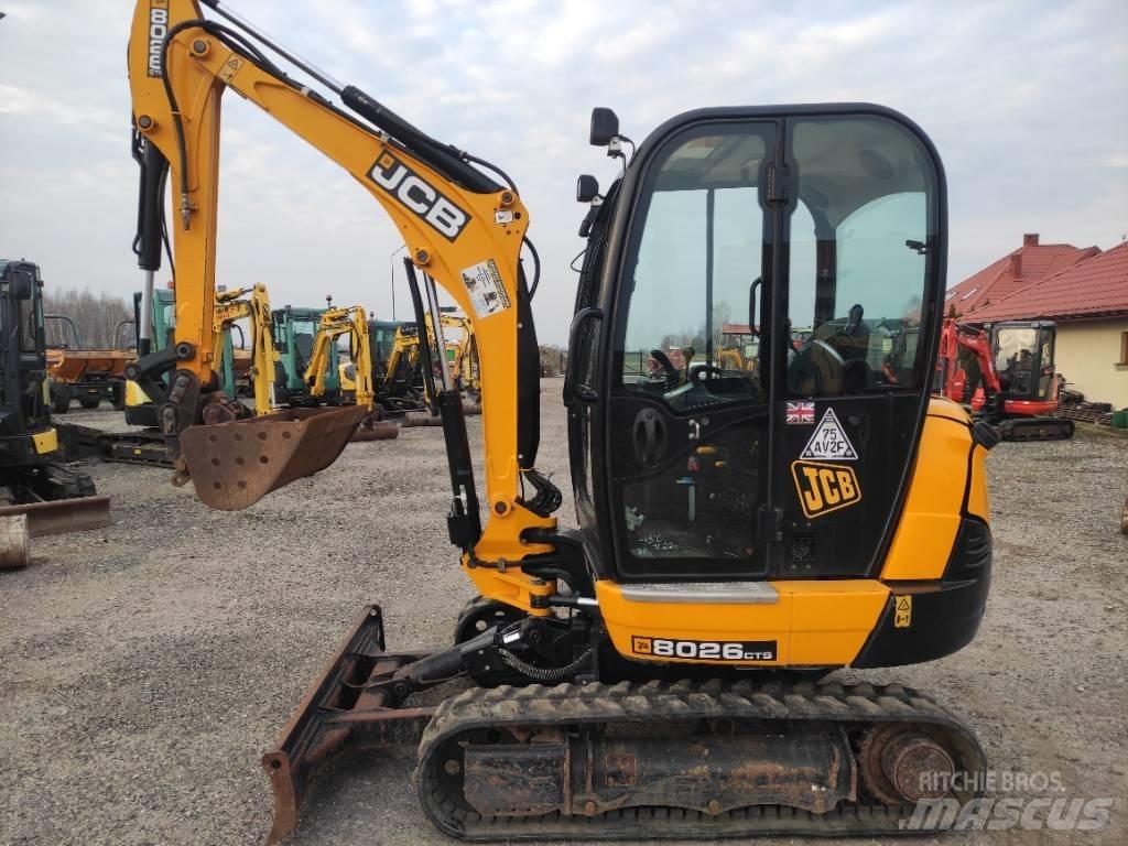 JCB 8026 CTS 小型挖土機/掘鑿機<7t(小型挖掘機)