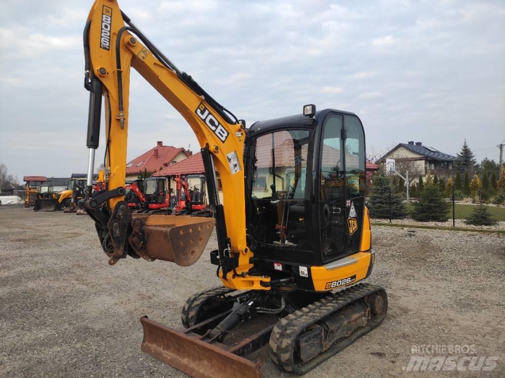 JCB 8026 CTS 小型挖土機/掘鑿機<7t(小型挖掘機)