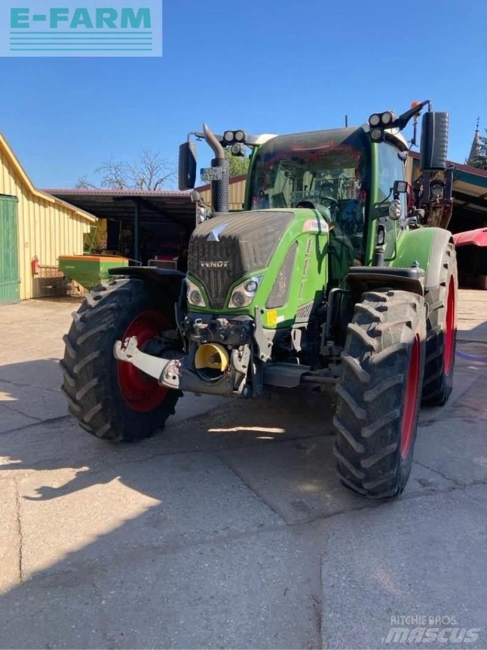 Fendt 724 vario 曳引機