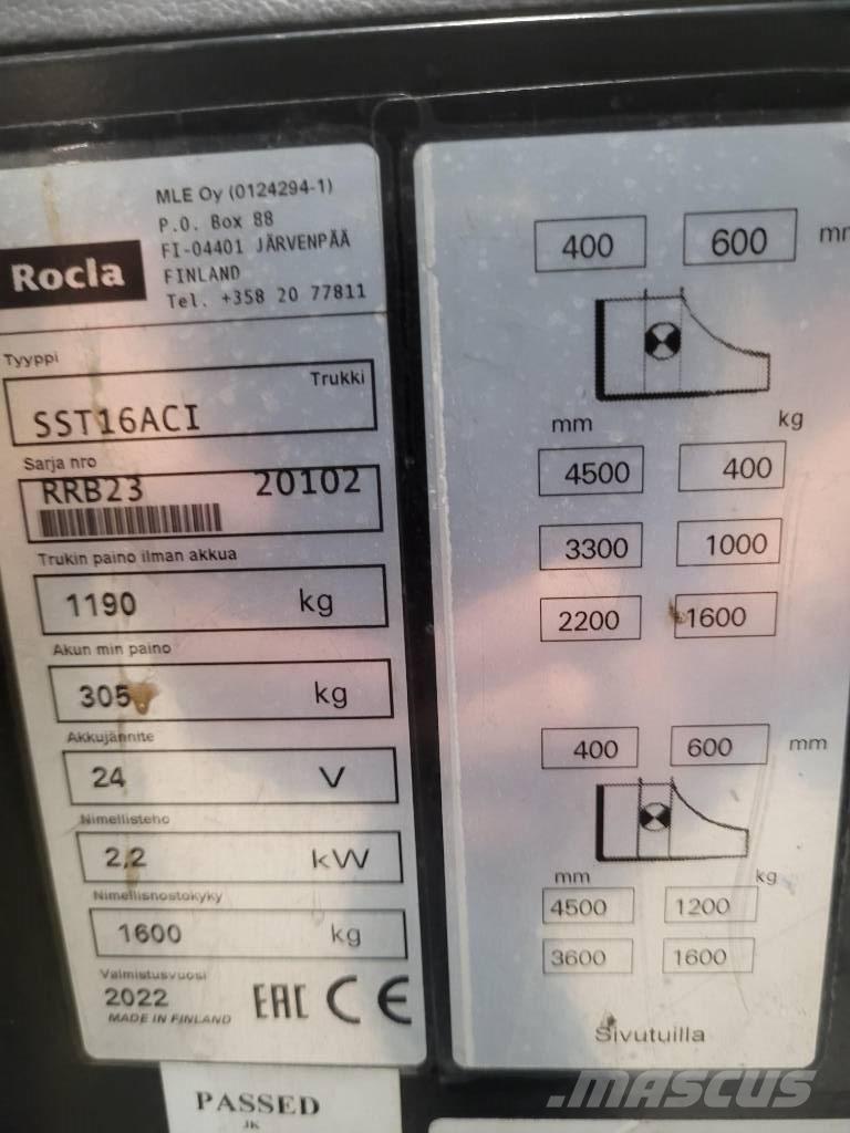 Rocla SST 16 ACI 自走式堆積機