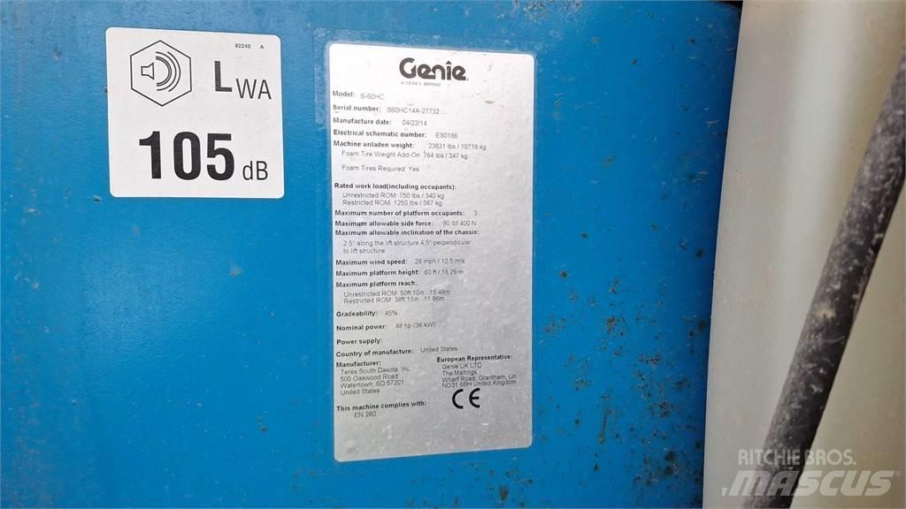 Genie S60HCE 伸縮臂高空作業車