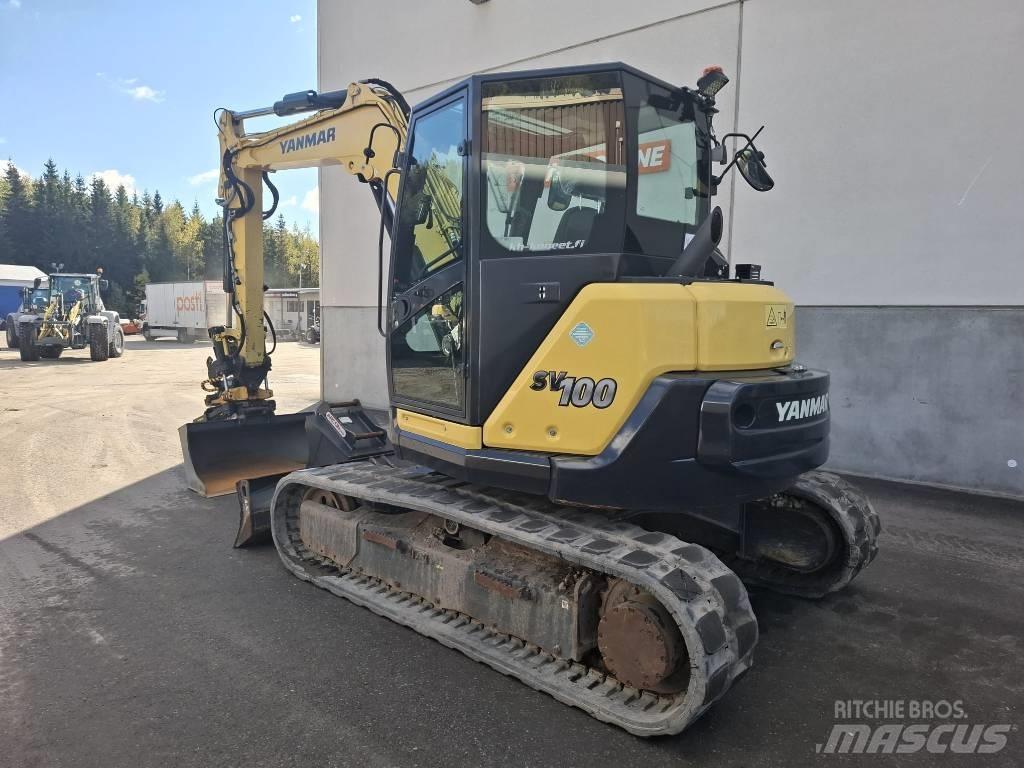 Yanmar SV 100-2A 中型挖土機/掘鑿機/挖掘機 7t-12t