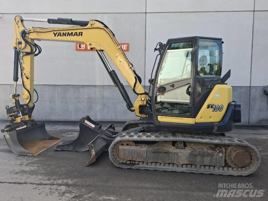 Yanmar SV 100-2A 中型挖土機/掘鑿機/挖掘機 7t-12t