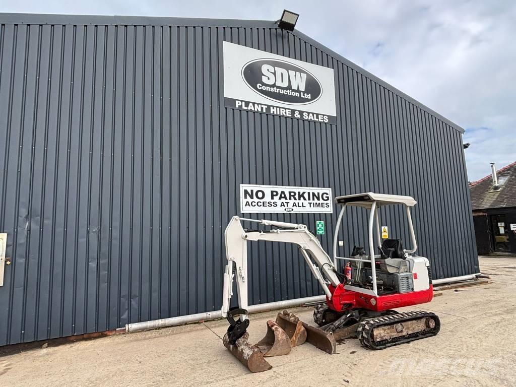 Takeuchi TB 016 小型挖土機/掘鑿機<7t(小型挖掘機)