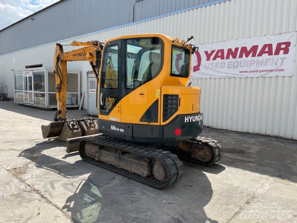 Hyundai R60 CR9A 小型挖土機/掘鑿機<7t(小型挖掘機)