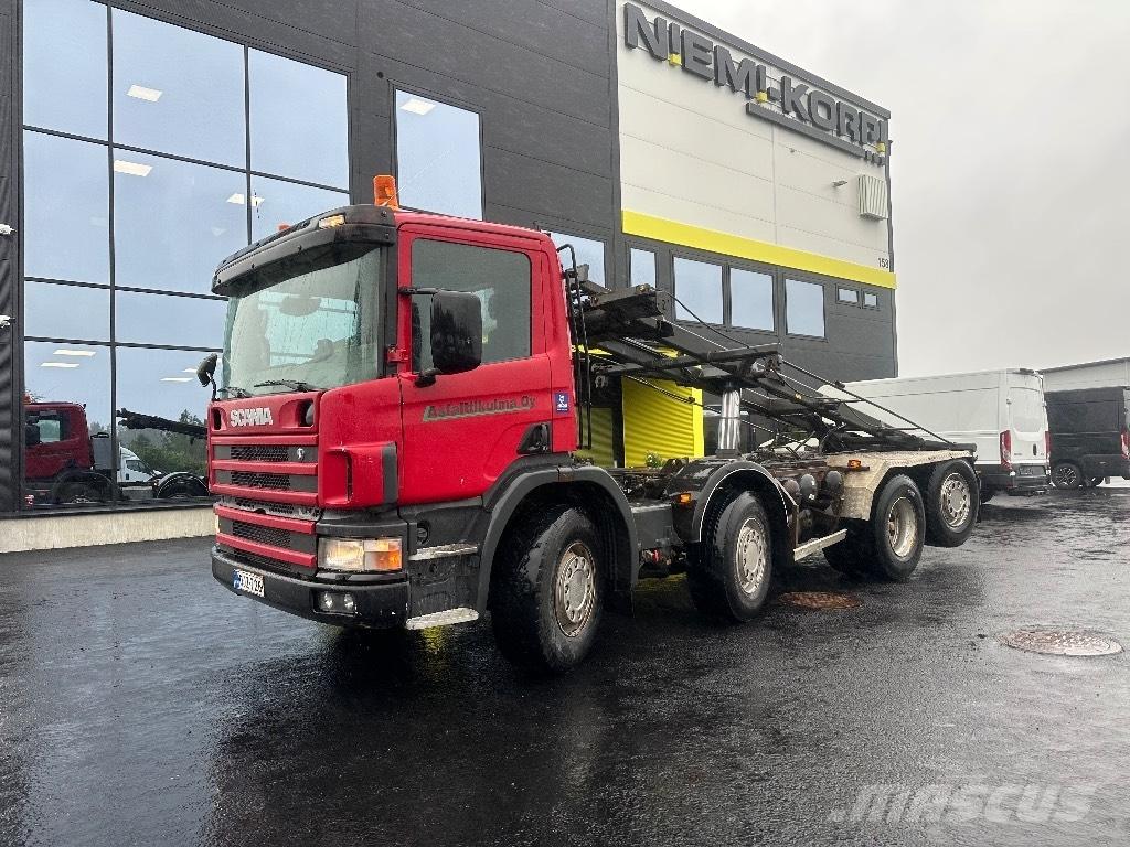 Scania P114 8x2*6 起重可拆卸式卡車