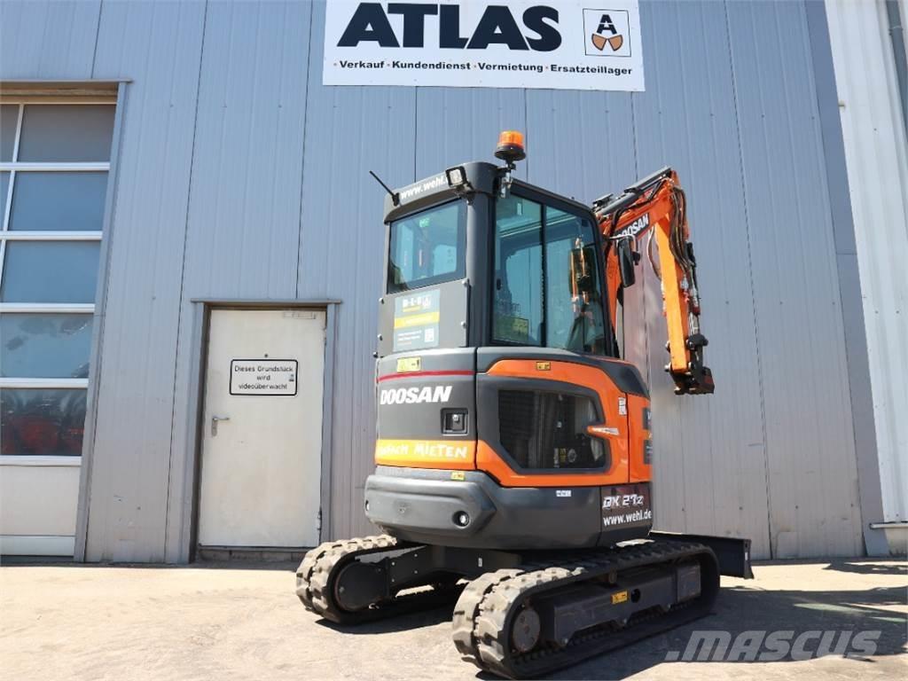 Doosan DX27Z-7 小型挖土機/掘鑿機<7t(小型挖掘機)