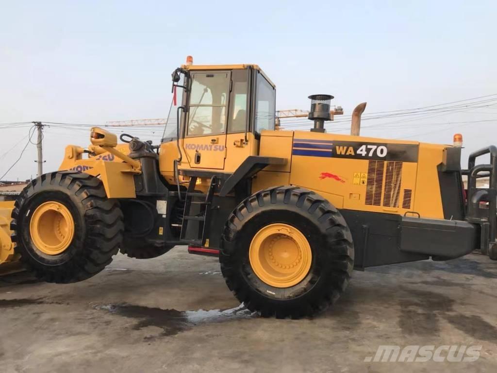 Komatsu wa470-6 輪胎式裝載機