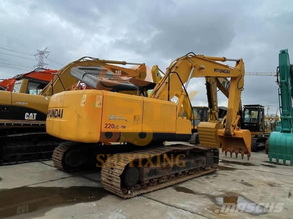 Hyundai Robex 220-7 履帶式 挖土機/掘鑿機/挖掘機