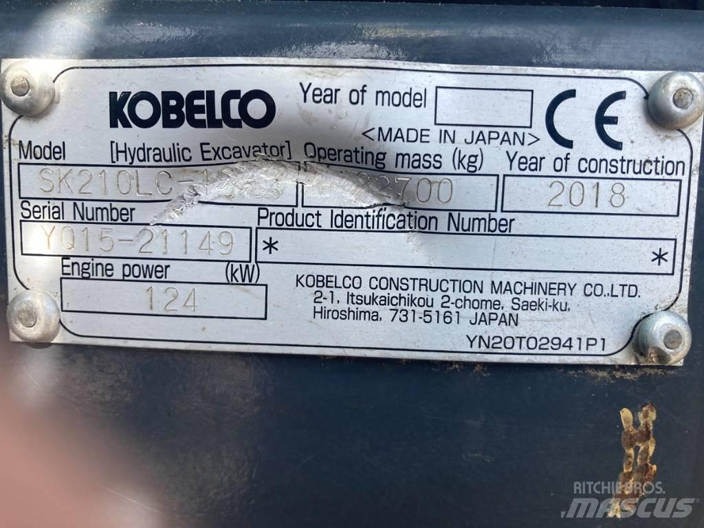 Kobelco SK 210 LC-10 履帶式 挖土機/掘鑿機/挖掘機