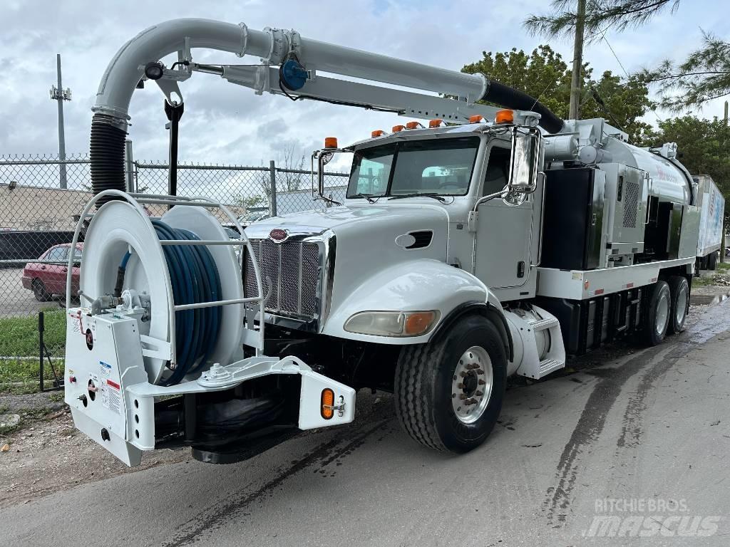 Peterbilt 340 組合/真空油槽車