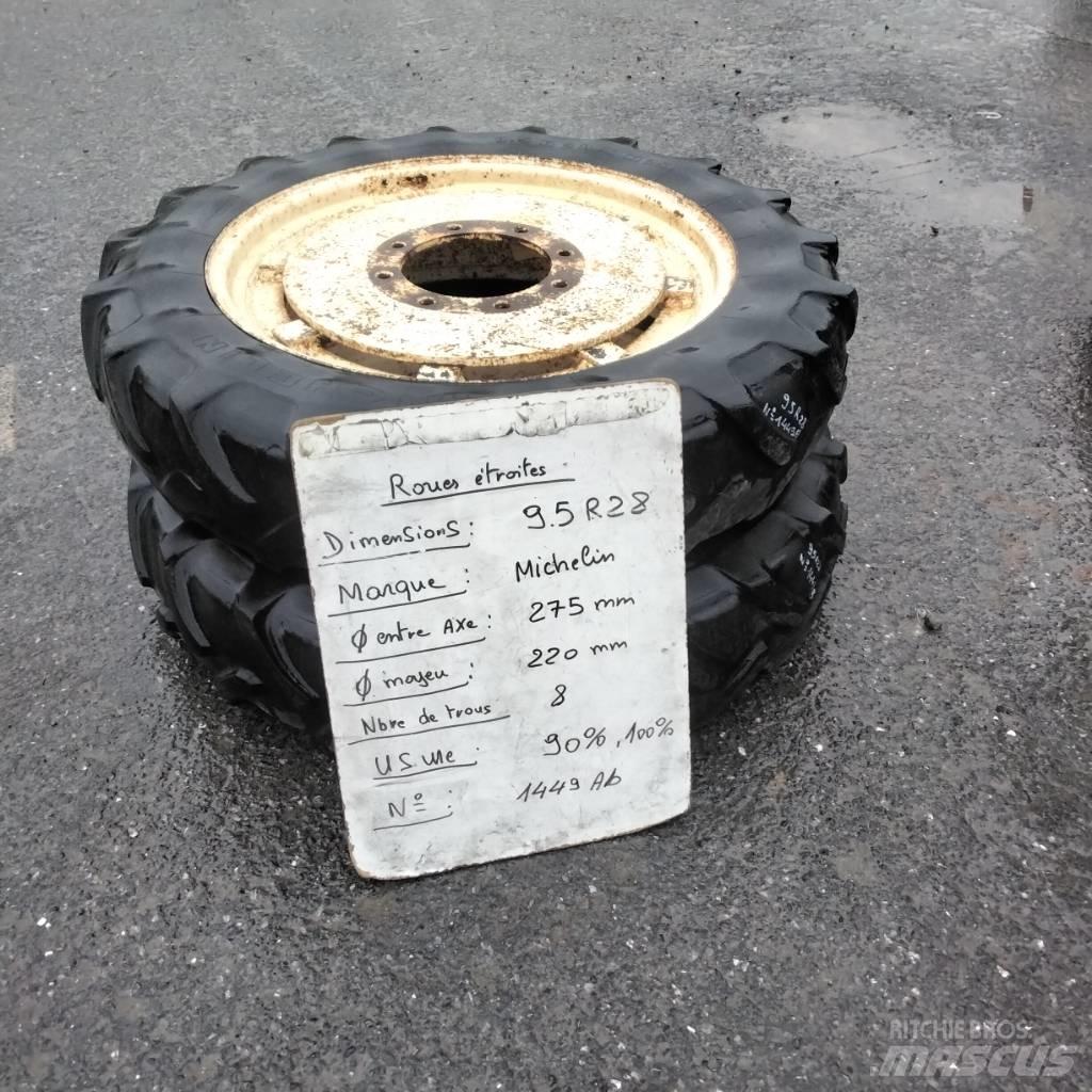 Michelin 9.5R28 輪胎、車輪和輪圈