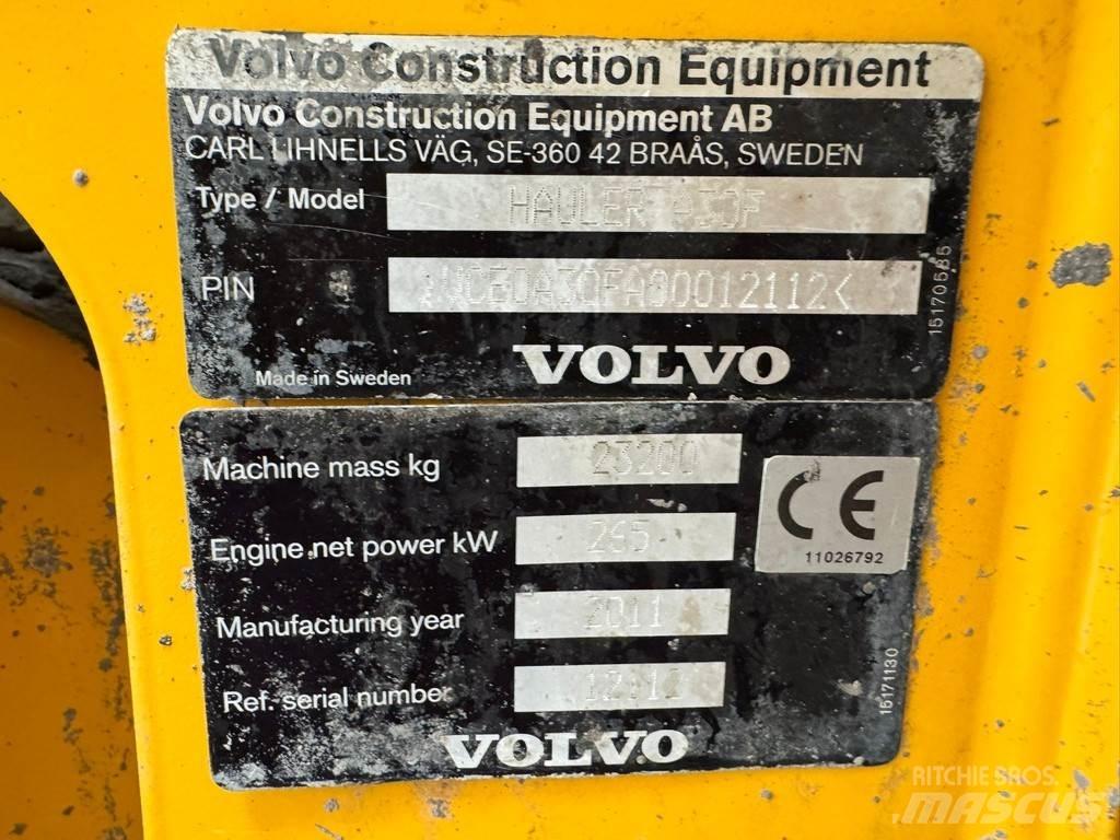Volvo A30F 鉸接式起吊車