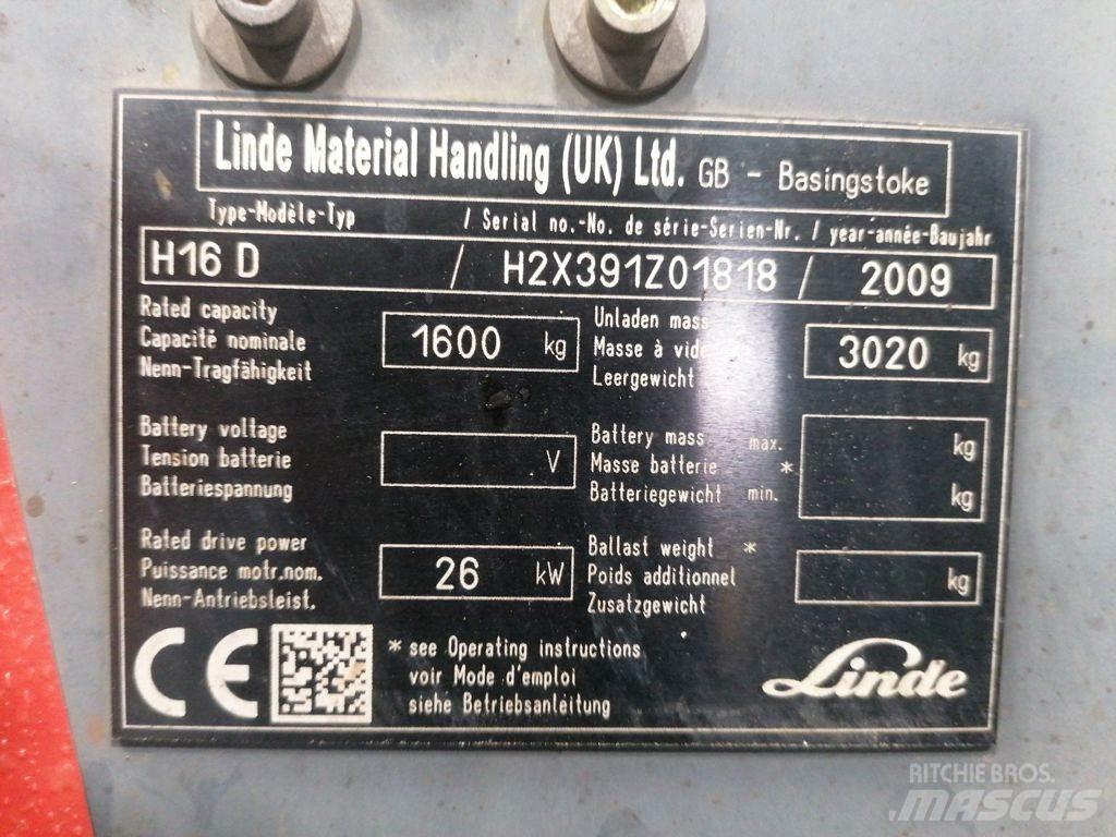 Linde H16D 柴油卡車