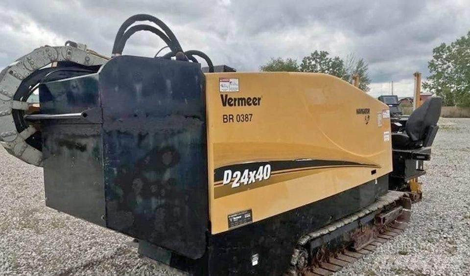 Vermeer 24x40 S3 水平/臥式定向鑽機設備