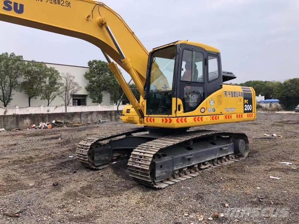 Komatsu PC 200-7 履帶式 挖土機/掘鑿機/挖掘機