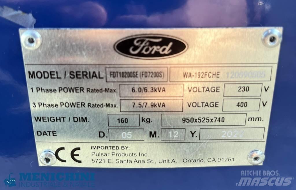 Ford FDT10200SE 柴油發電機