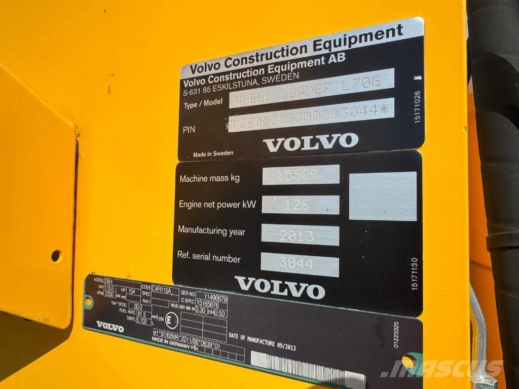 Volvo L 70 G 輪胎式裝載機