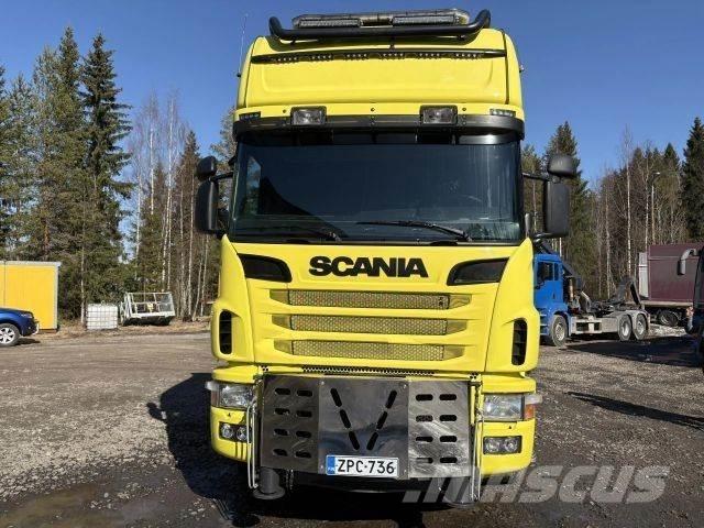 Scania R164G 8*4 起重機卡車