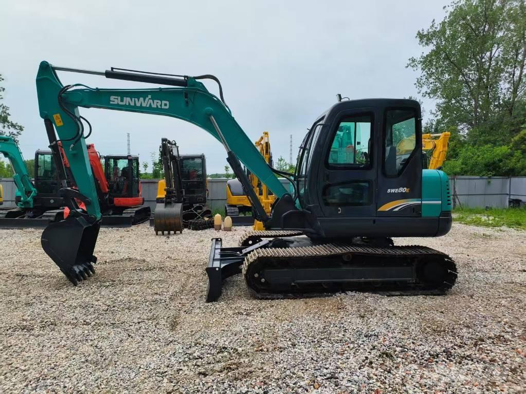 Sunward SWE 80 小型挖土機/掘鑿機<7t(小型挖掘機)