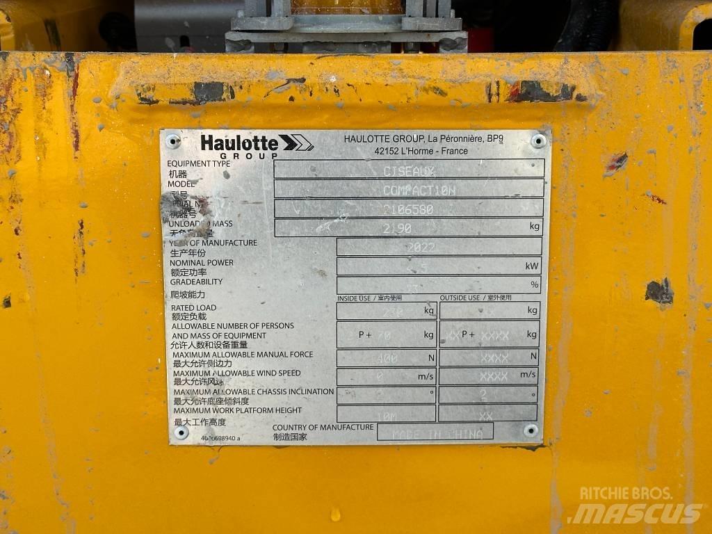 Haulotte COMPACT 10N 剪式升降機