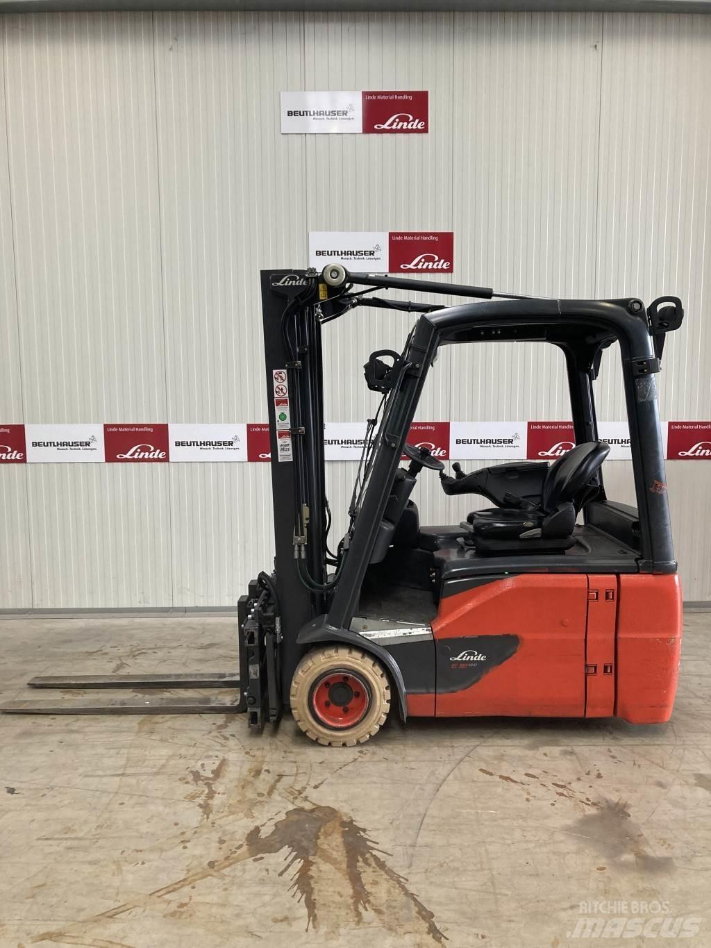 Linde E18 電動堆高機