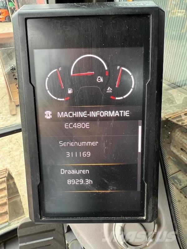 Volvo EC 480 E L 履帶式 挖土機/掘鑿機/挖掘機