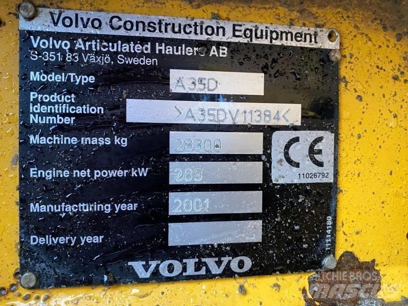 Volvo A35D 鉸接式起吊車