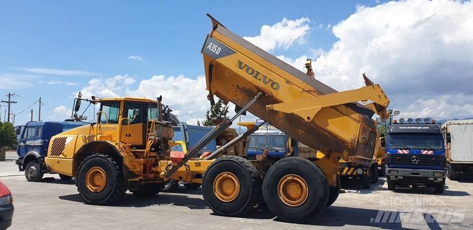 Volvo A35D 鉸接式起吊車