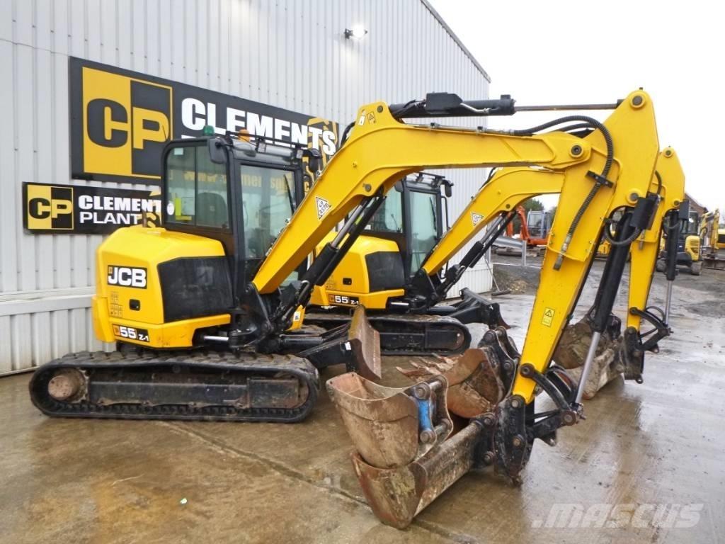 JCB 55 Z-1 中型挖土機/掘鑿機/挖掘機 7t-12t