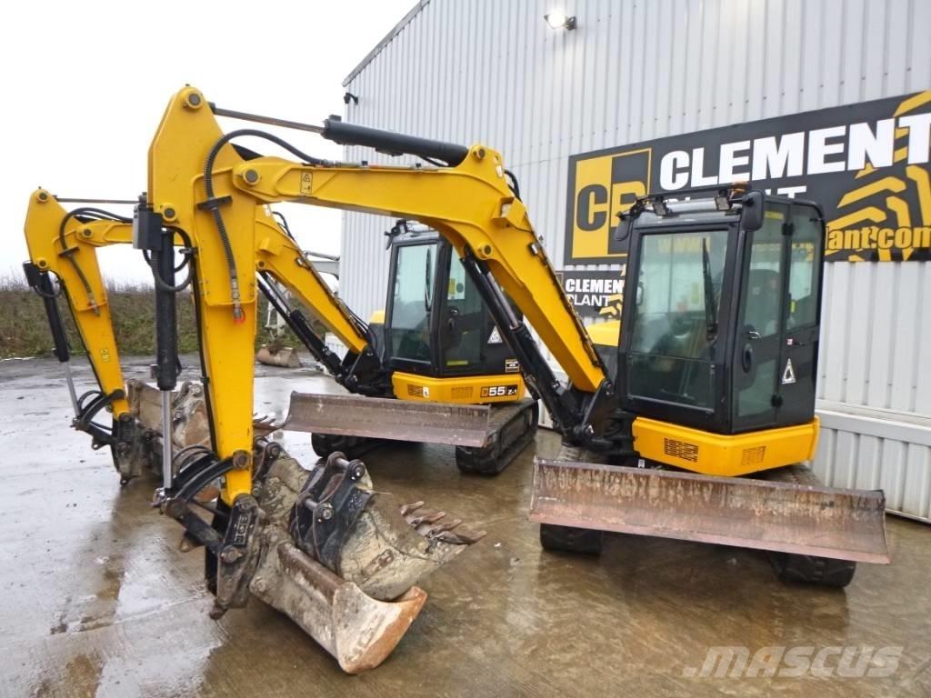 JCB 55 Z-1 中型挖土機/掘鑿機/挖掘機 7t-12t