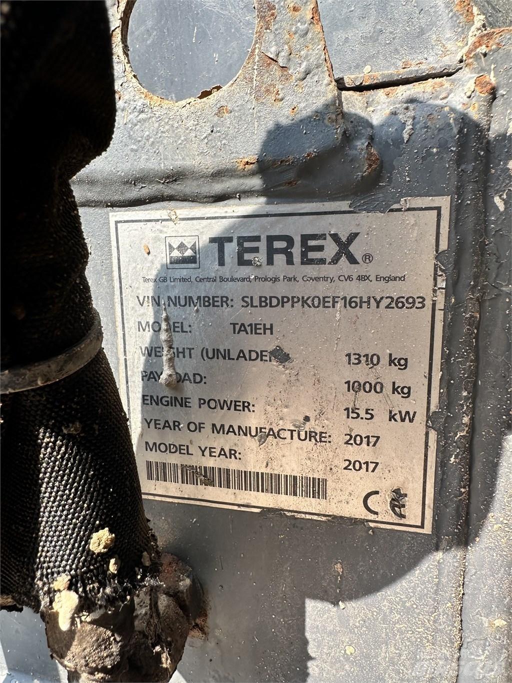 Terex TA 1 EH 側卸礦車