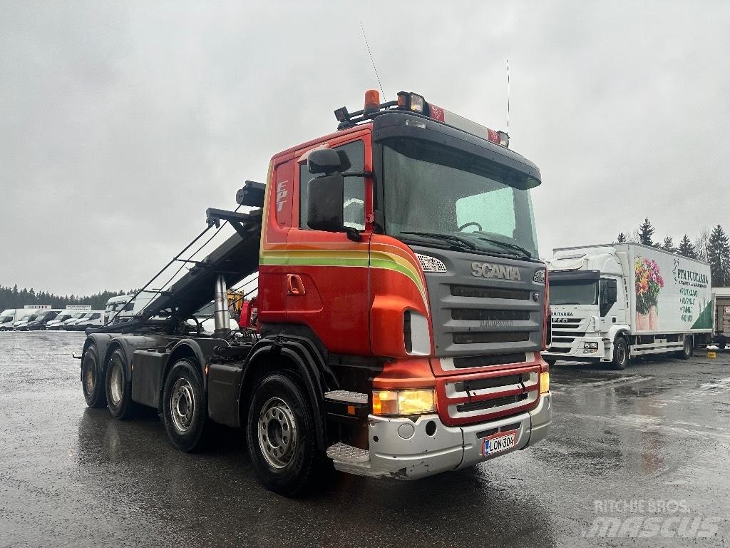 Scania R500 8X4 起重可拆卸式卡車