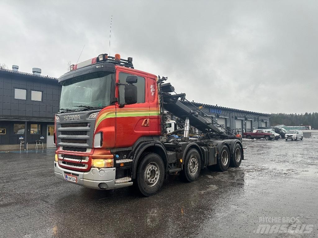 Scania R500 8X4 起重可拆卸式卡車