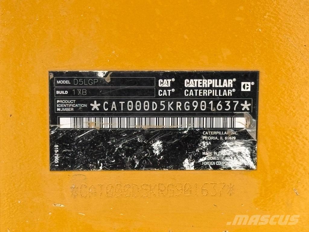 CAT D 5 LGP 履帶推土機